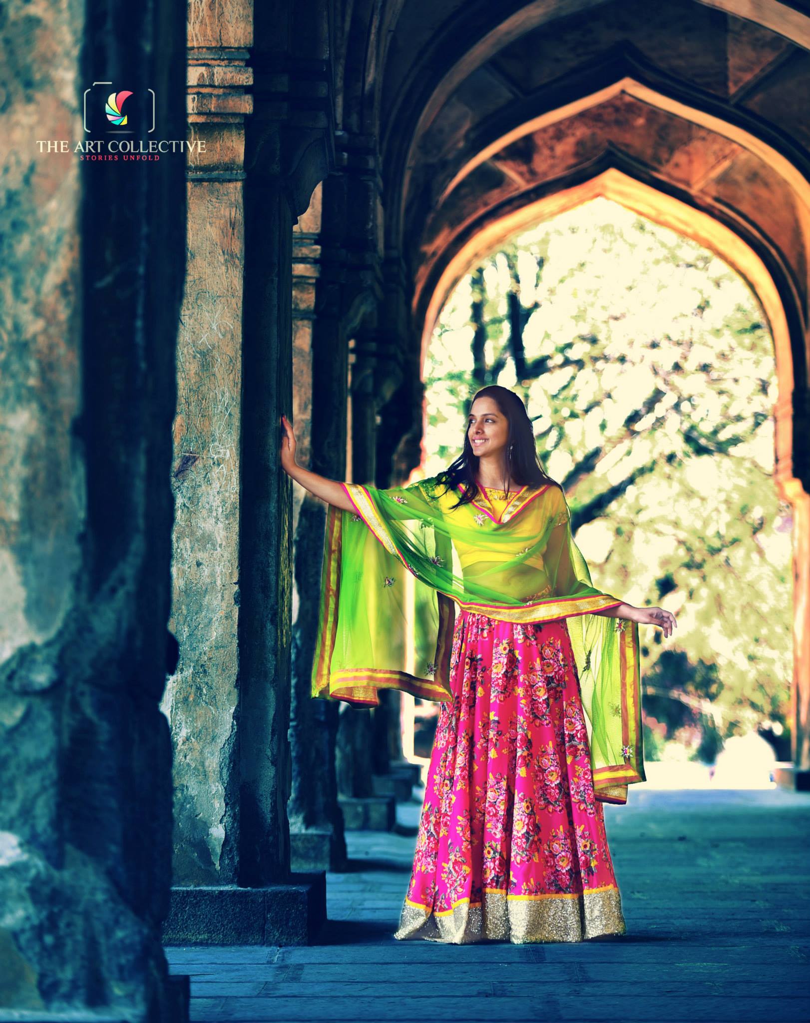 The Art Co - Gorgeous floral designer lehenga by Ayati - Design Studio ...