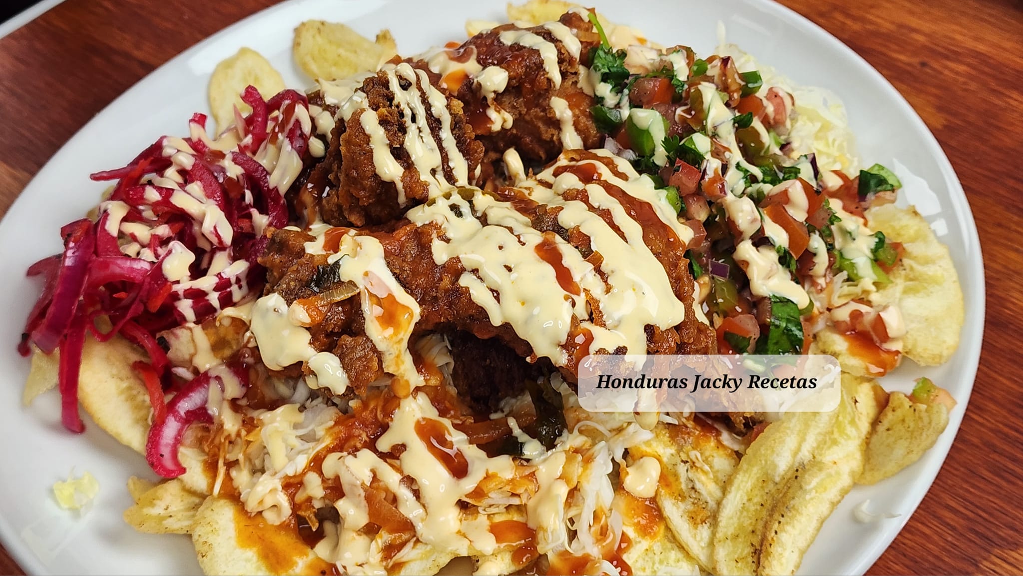 Rico Pollito con Tajadas👌🏼🤗 - Honduras Jacky Recetas | Facebook