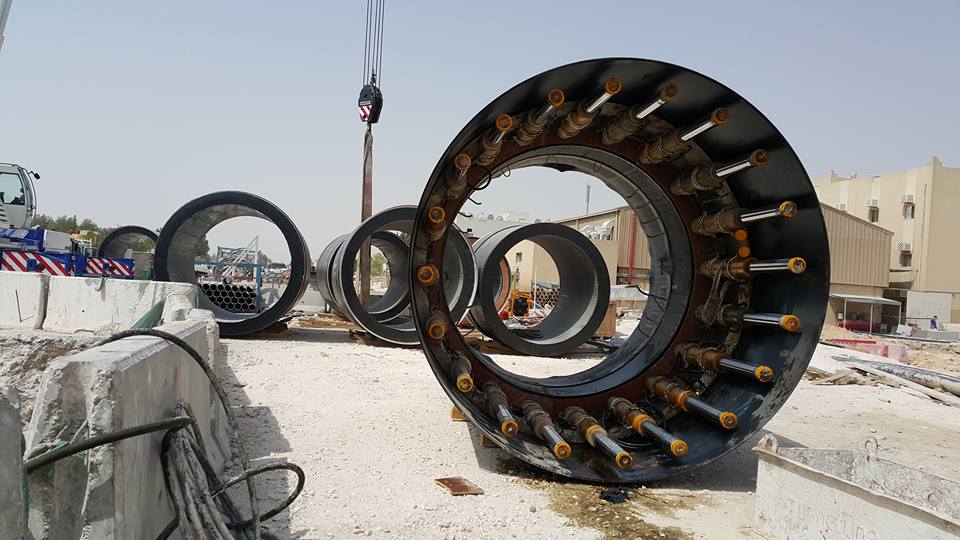micro tunnelling - Interjack station should be testing before lower in ...
