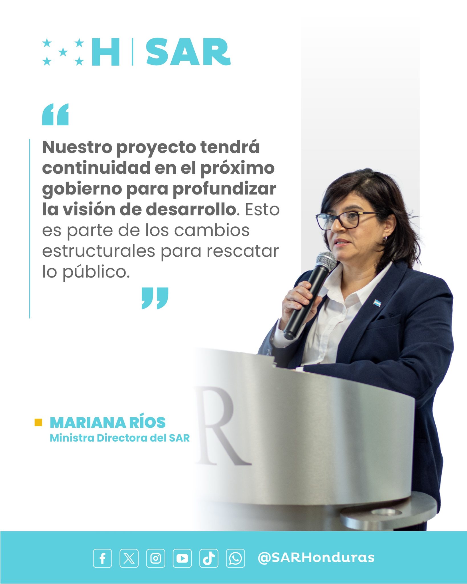 Servicio - La ministra del SAR, Mariana Ríos Munguía, reafirmó el ...