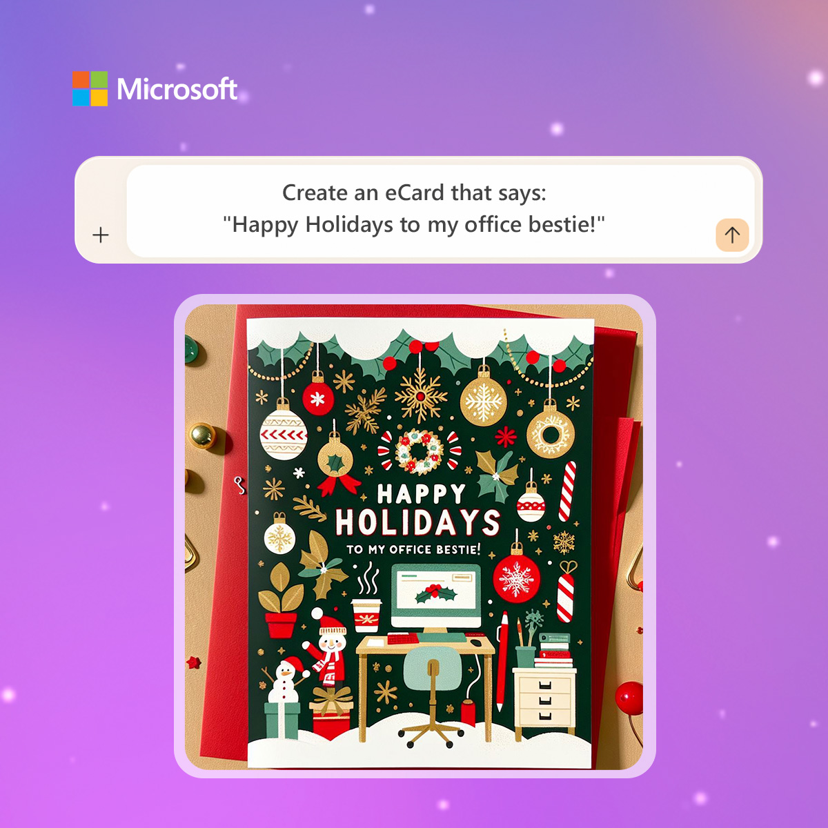 Microsoft - 🎄Spread the holiday cheer with a personalized... | Facebook