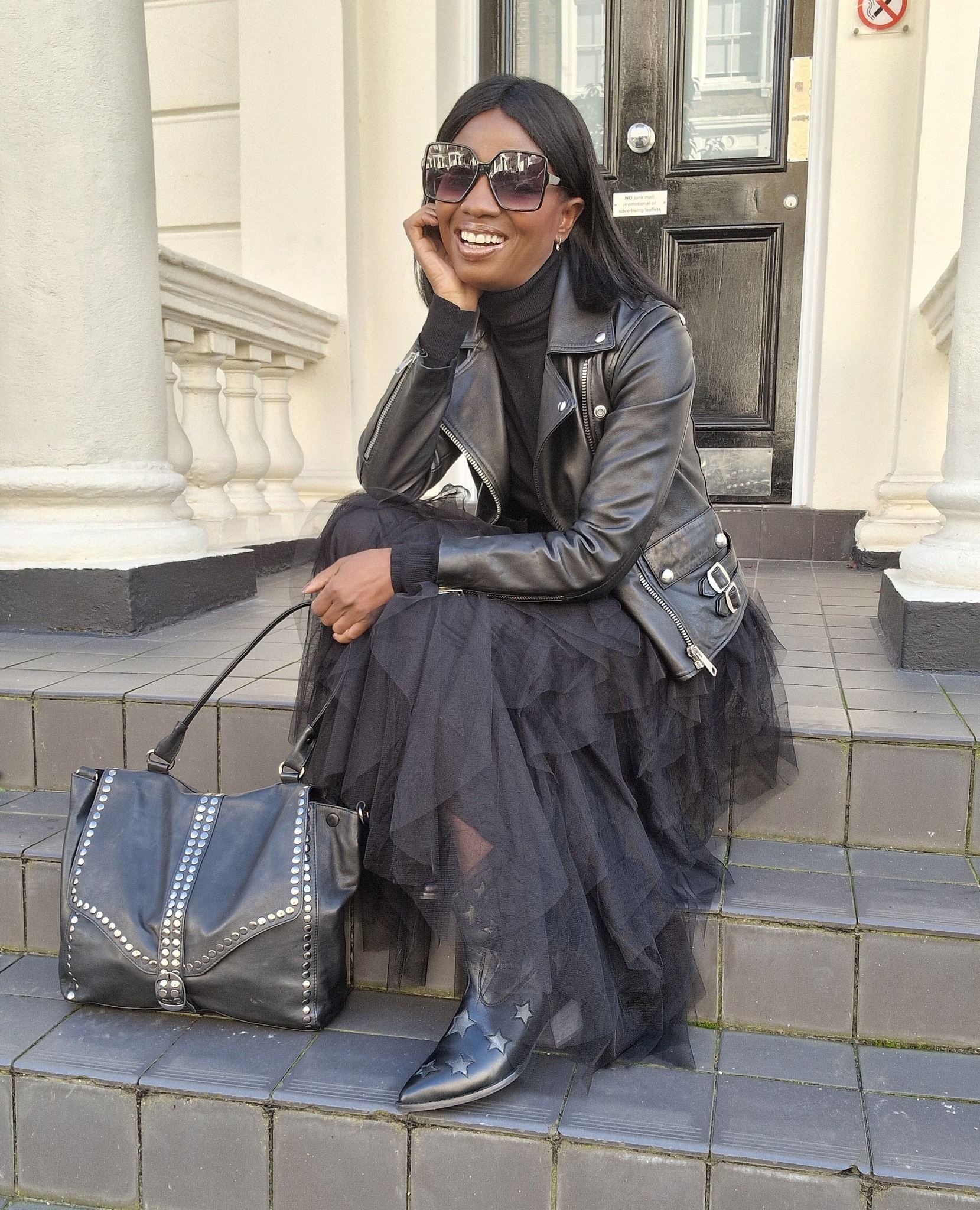 patriciajonestyling serving sophisticated grunge! Here