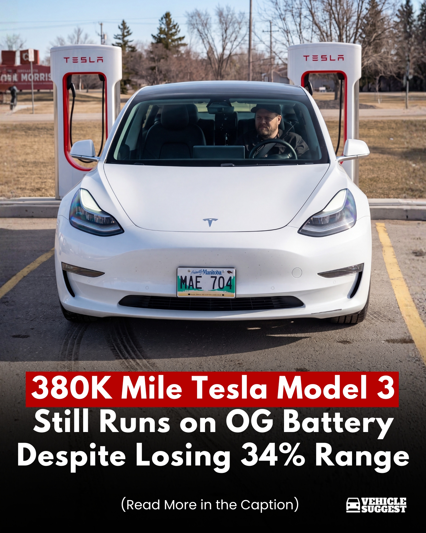 A Canadian buyer picked up a 2019 Tesla Model 3 Standard Range 