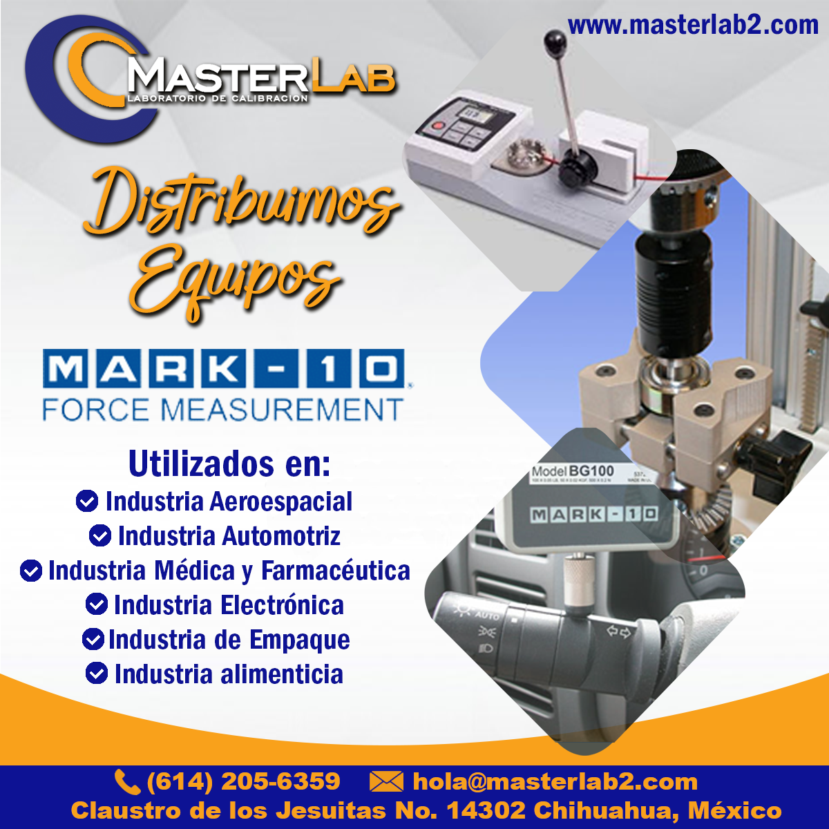 MasterLab - MasterLab Distribuimos equipos de #Mark10...