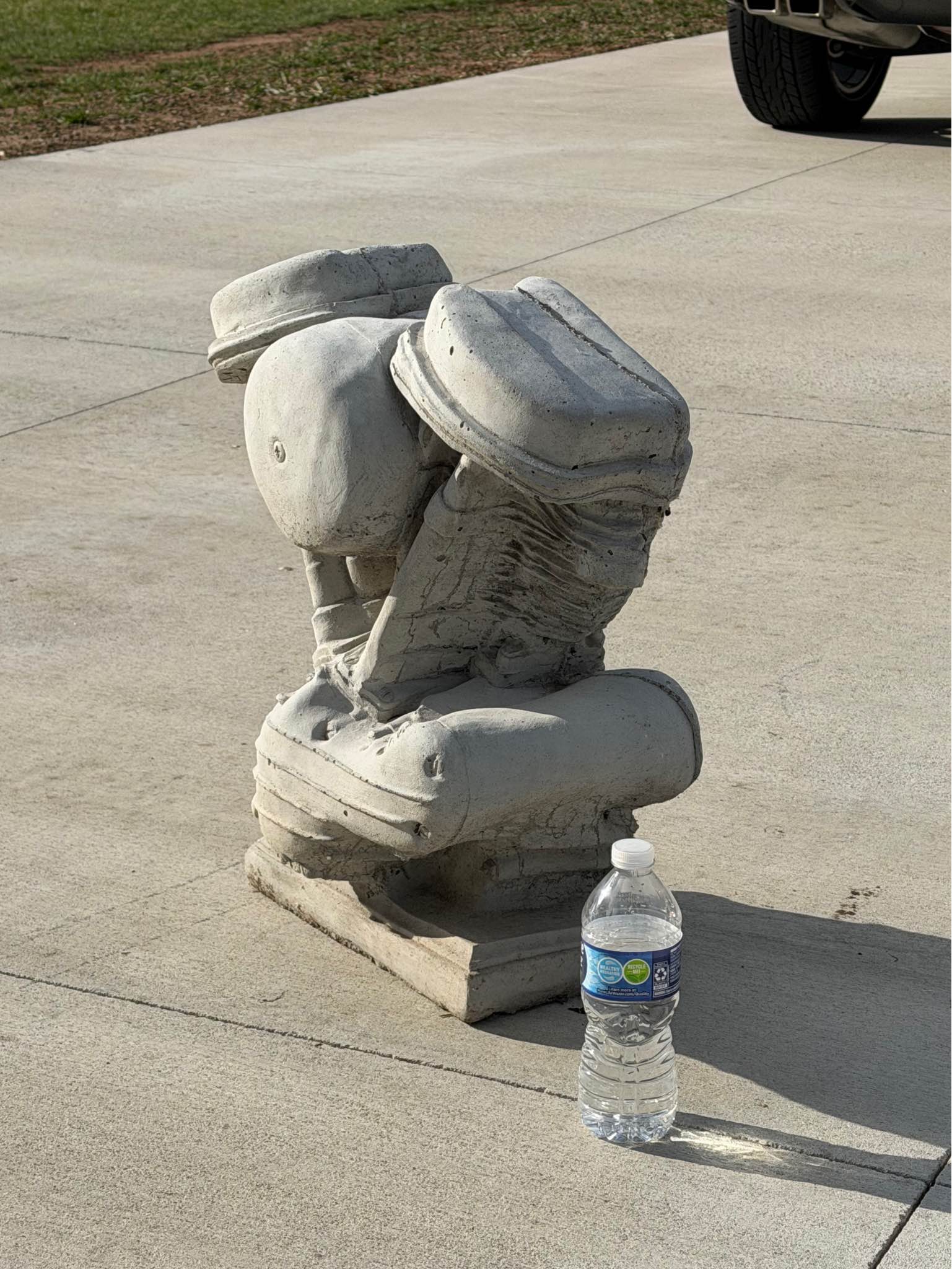 Concrete Harley Davidson Engine - Statues & Lawn Ornaments - Vernon ...