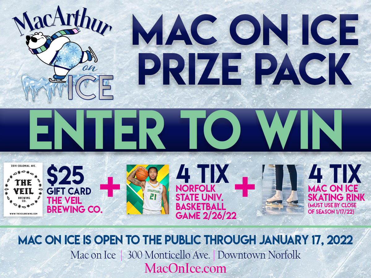 Mac on Ice Skating Rink | Norfolk VA
