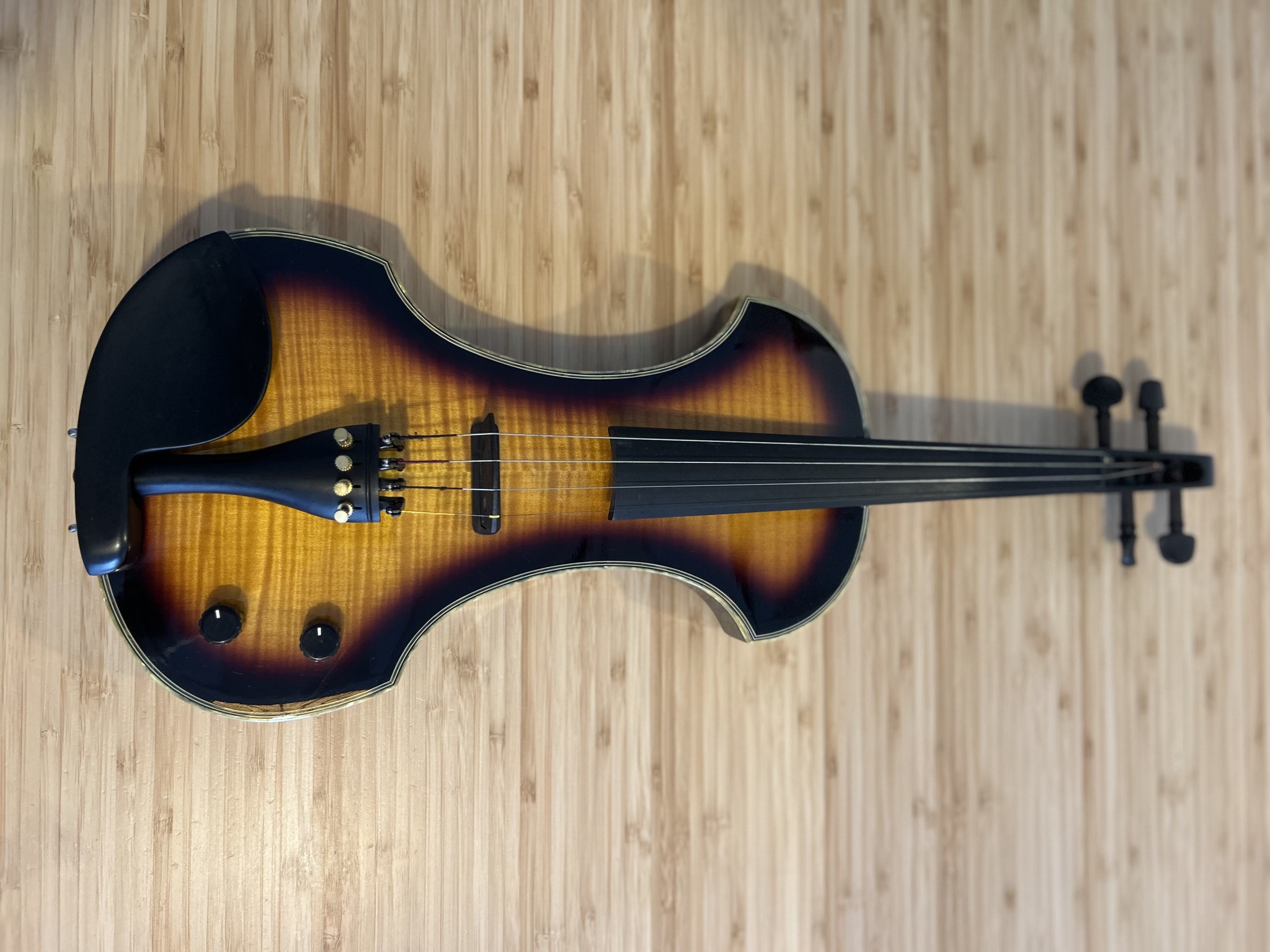 $600 Fender Deluxe FV3 Electric Violin Ships Worldwide! God Bless!