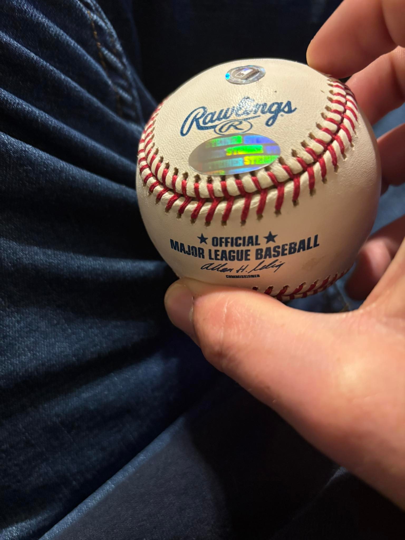 Is the signed baseball from the 2014 MLB All-Star game in Japan 