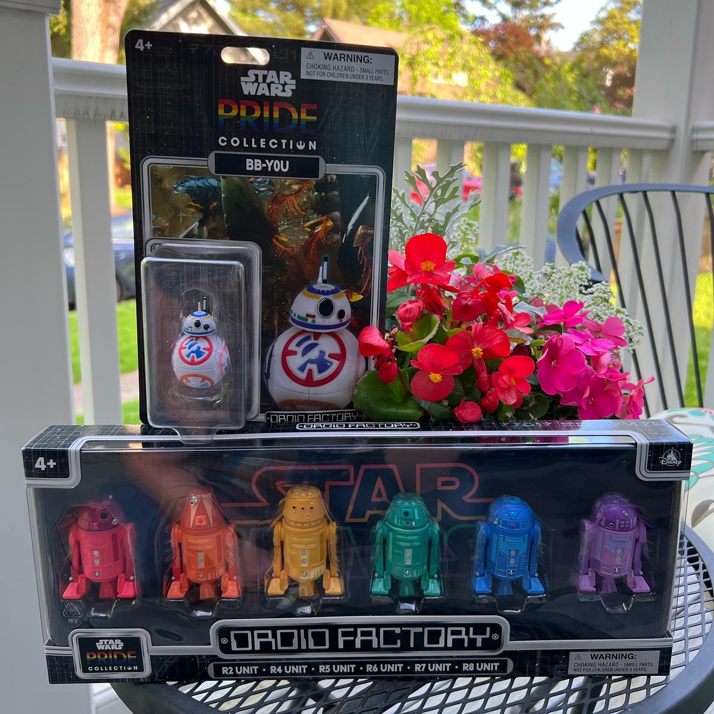 R5-PR0UD Droid Factory Figure, Star Wars Pride Collection. Now