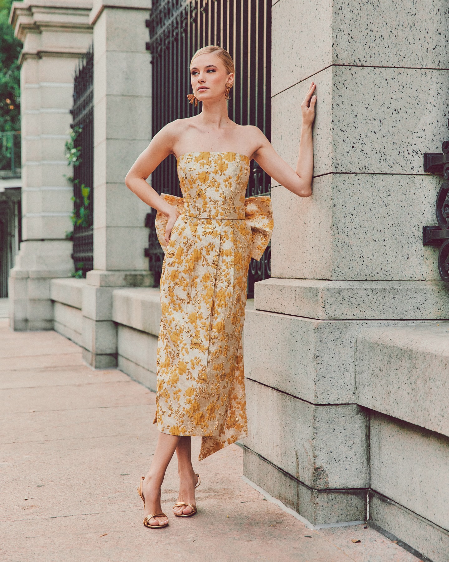 Step into the new season sparkling in the Lorena Gown ? Crafted 