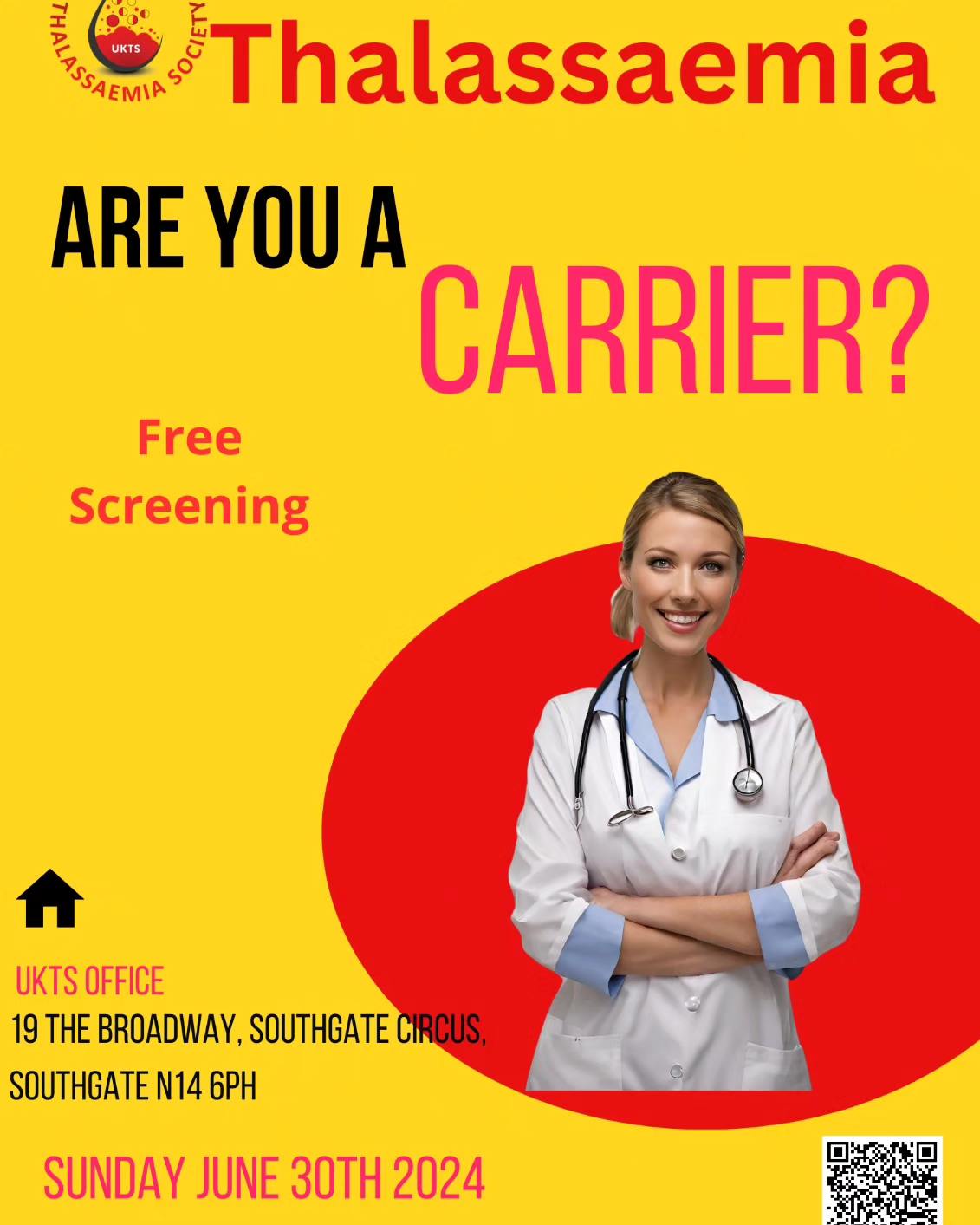 RED CELLS R US - The UKTS are holding a FREE screening...