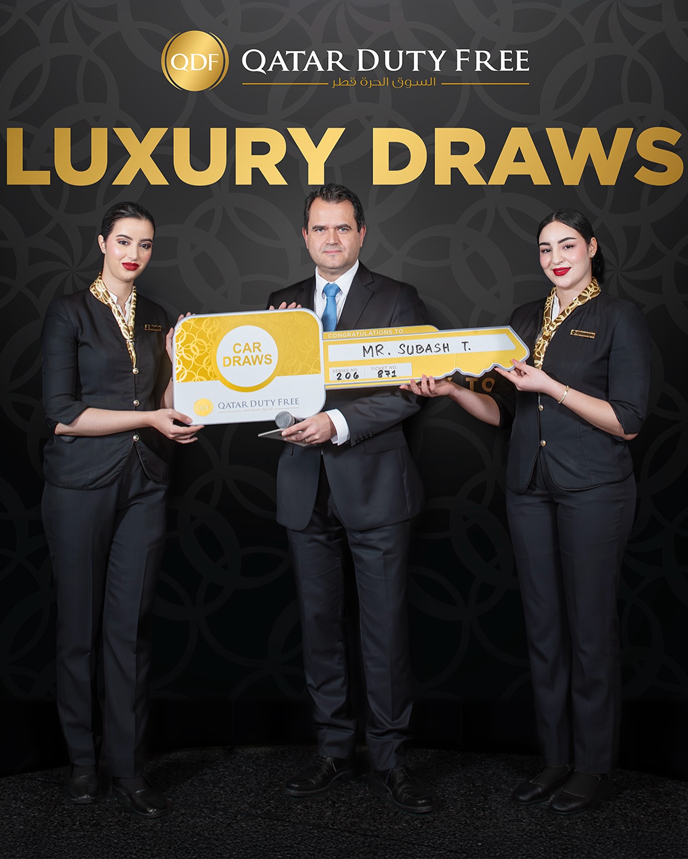 Qatar Duty Free - Congratulations to the latest winner in... | Facebook