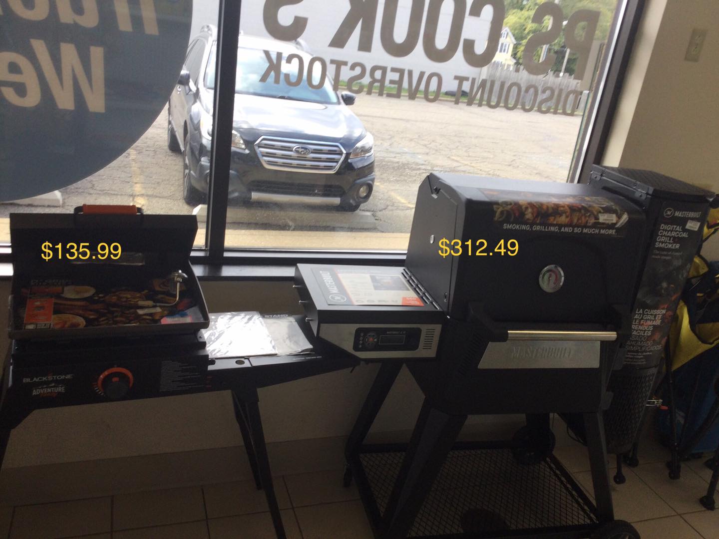 P.S. Cook's - Happy Saturday, new sale 50% off grills....