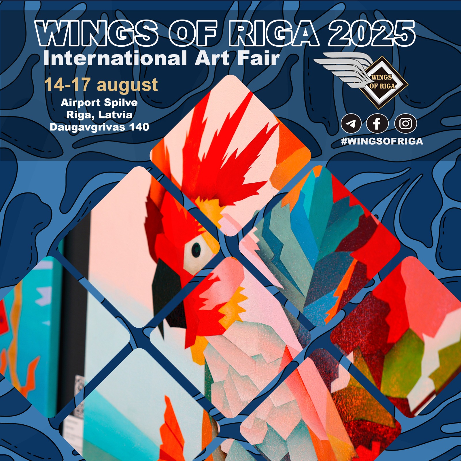 Wings of Riga - Ar prieku iepazīstinām ar starptautiskās mākslas ...
