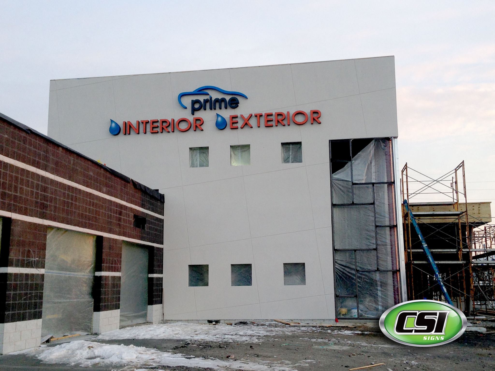 CSI Signs - New signs for Prime Car Wash Indianapolis!...