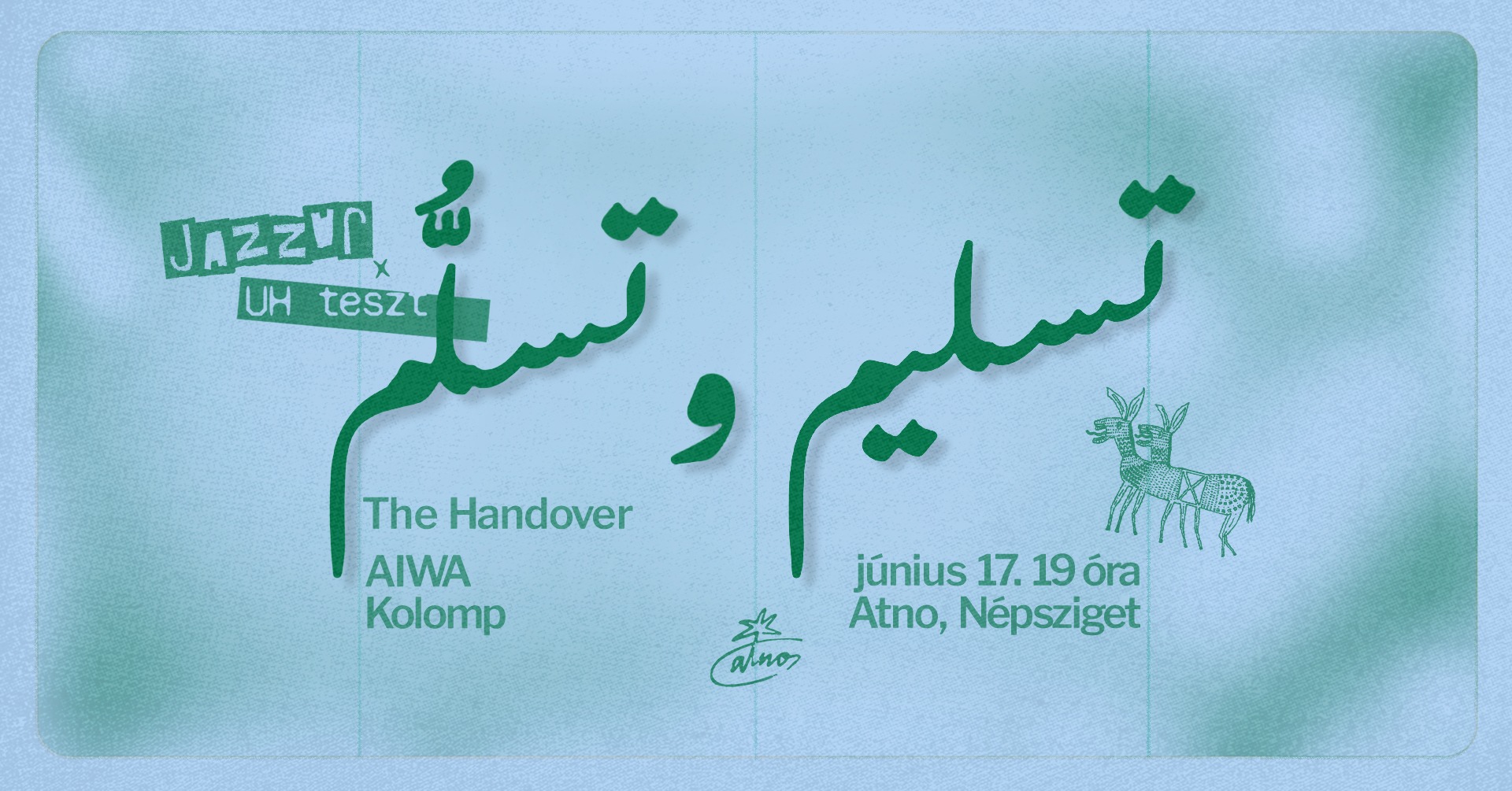 JazzaJ X UH teszt: The Handover, AIWA, Kolomp