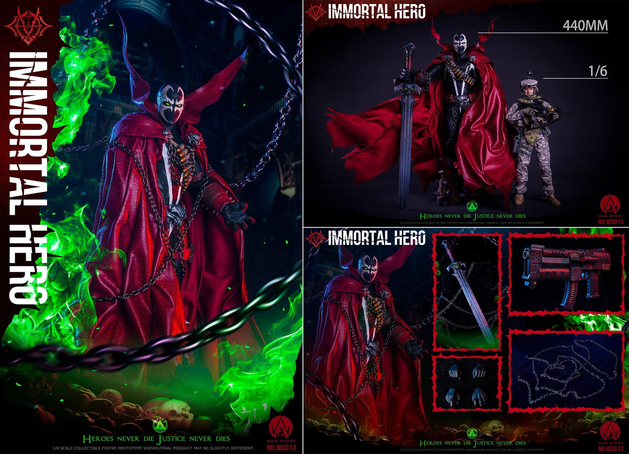 Toys - War Story - Spawn - 1/6 Spawn Pre-Order Price: 10600 SRP Price ...
