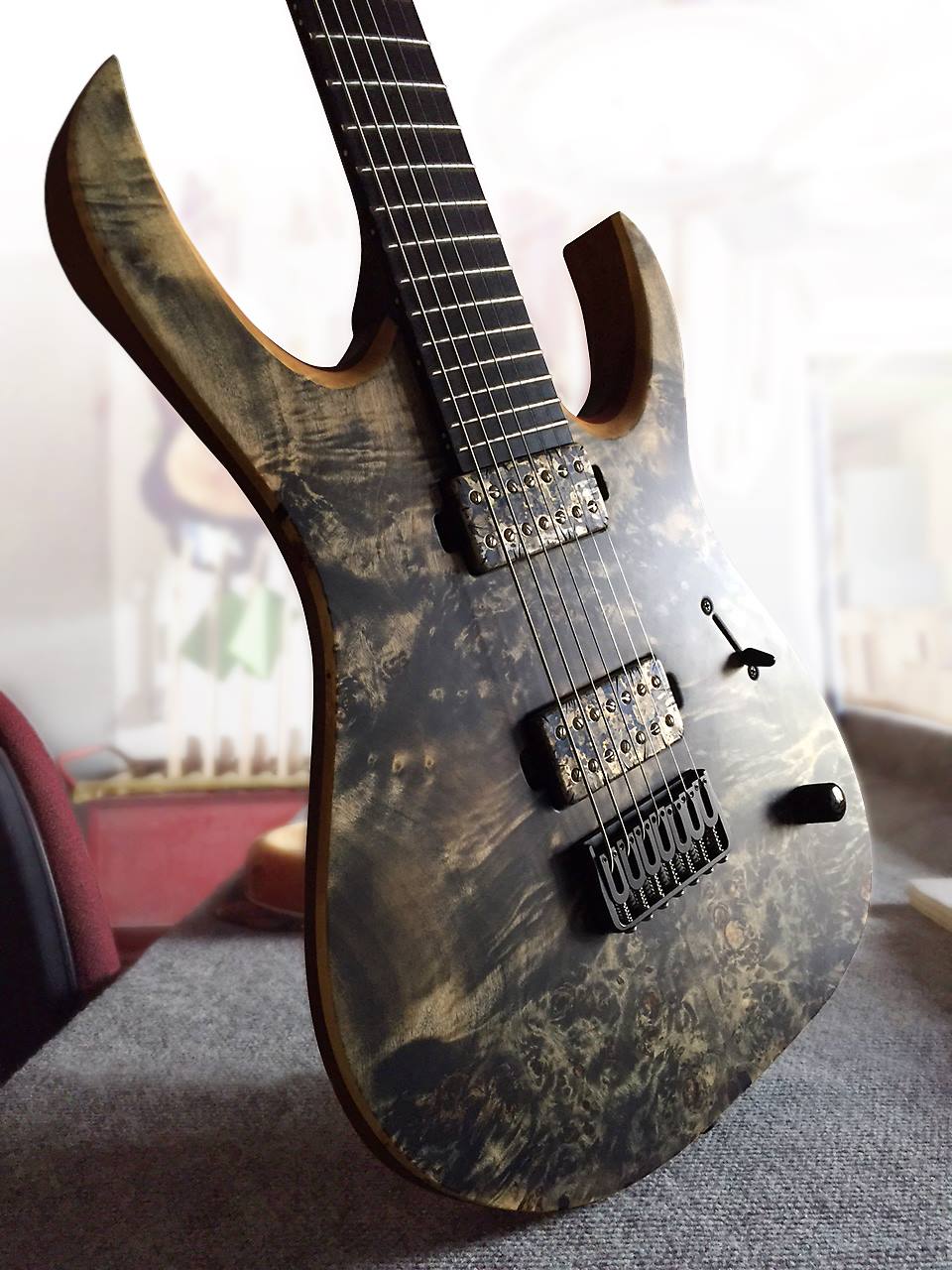 Mayones - Duvell 7 Elite Eye Poplar Trans Graphite Satine finish