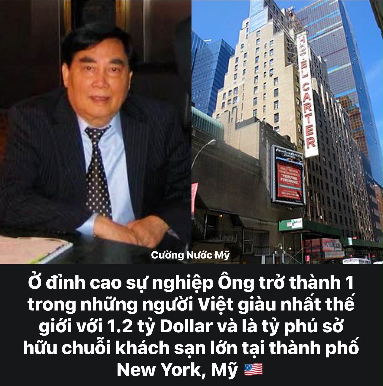 Ông tên là Trần Đình Trường 🇺🇸còn được biết đến với tên Charlie