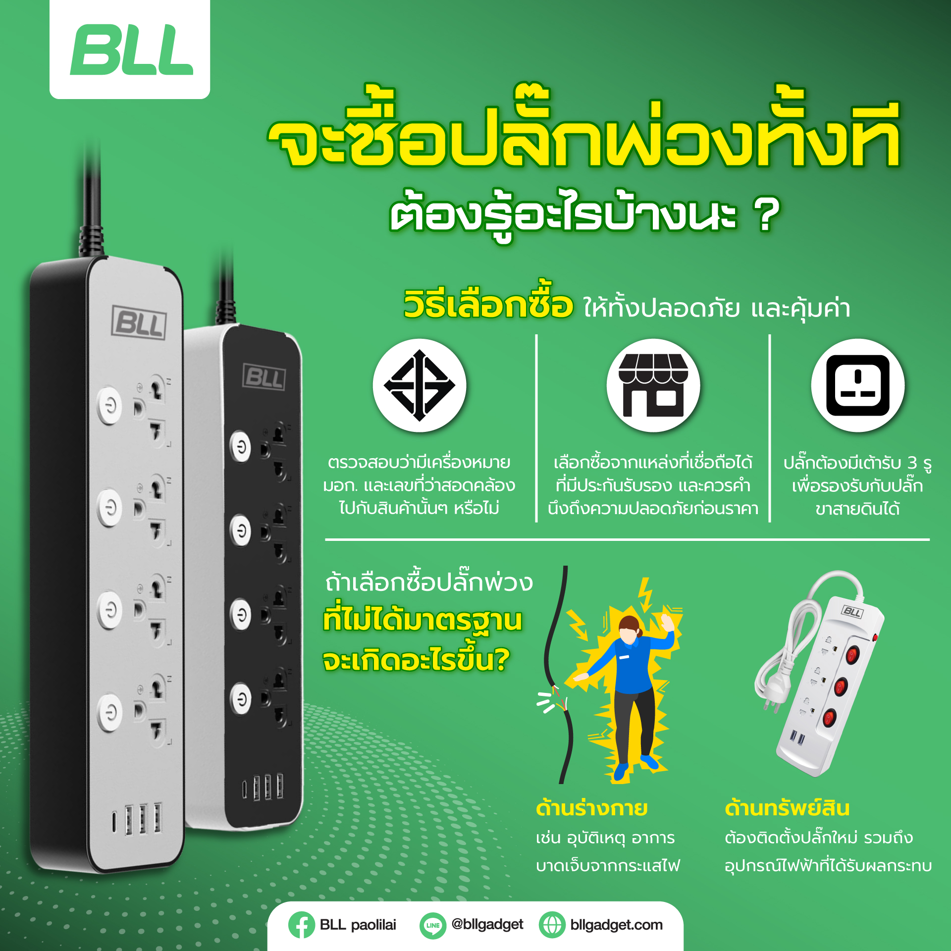 ‘ปลั๊กพ่วง’... - BLL Paolilai 