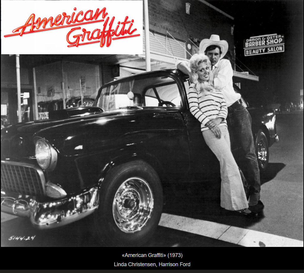 1955 Chevy from American Graffiti was used in Two-Lane Blacktop