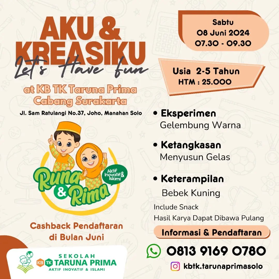 KB TK Taruna Prima... - KB TK Taruna Prima Surakarta