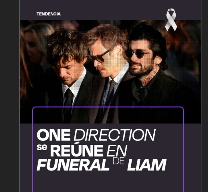 Telehit - ⚫ #OneDirection se reencuentra en el funeral de...