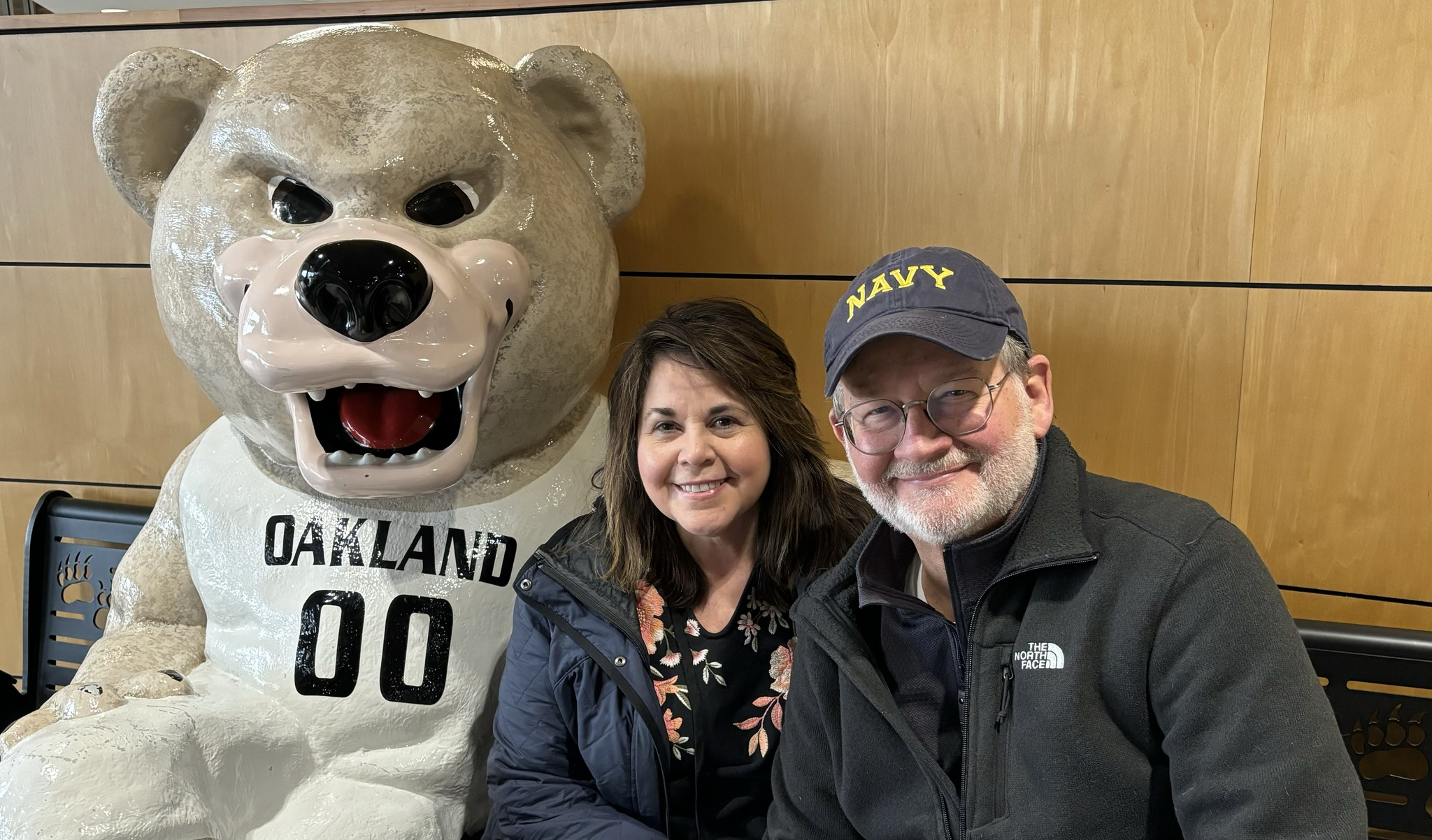 So happy to see Coach Kampe and the Oakland men