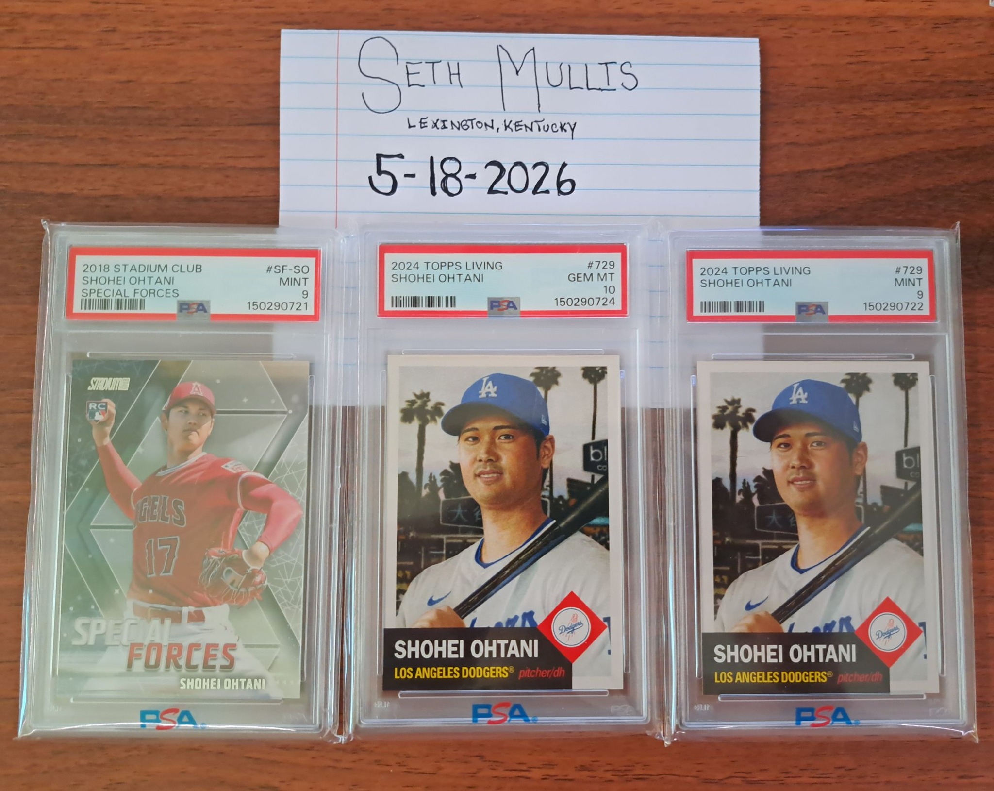 Shohei Ohtani sports cards for sale