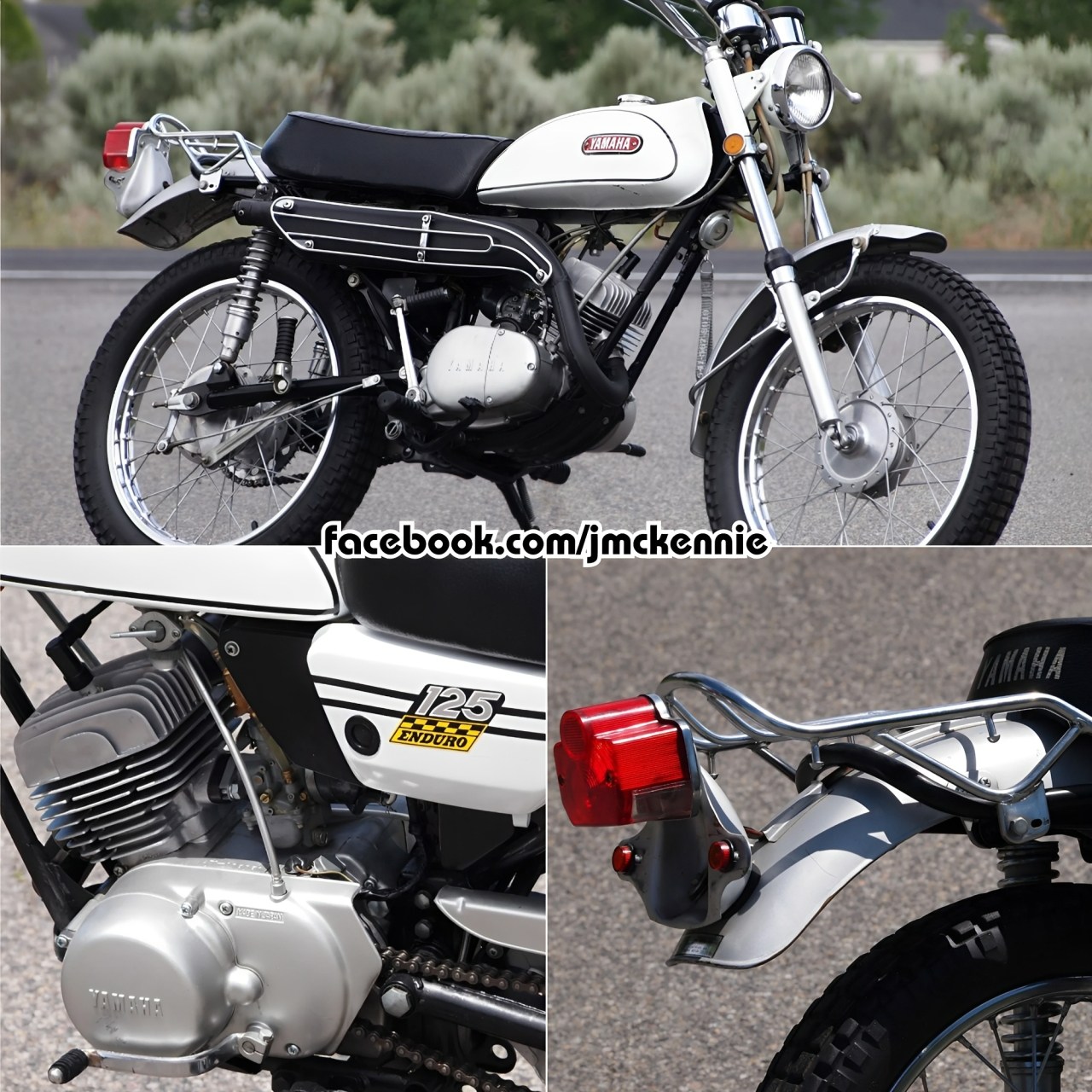 1973 Yamaha ATMX 125 vintage motocross bike