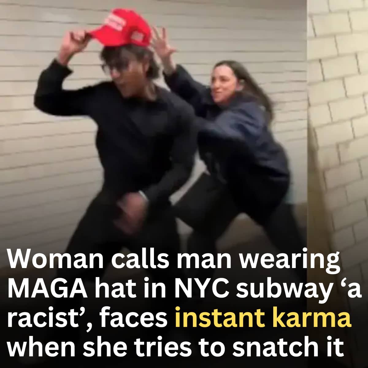 MEAWW - See video: https://news.meaww.com/woman-attacks-man-for-wearing ...