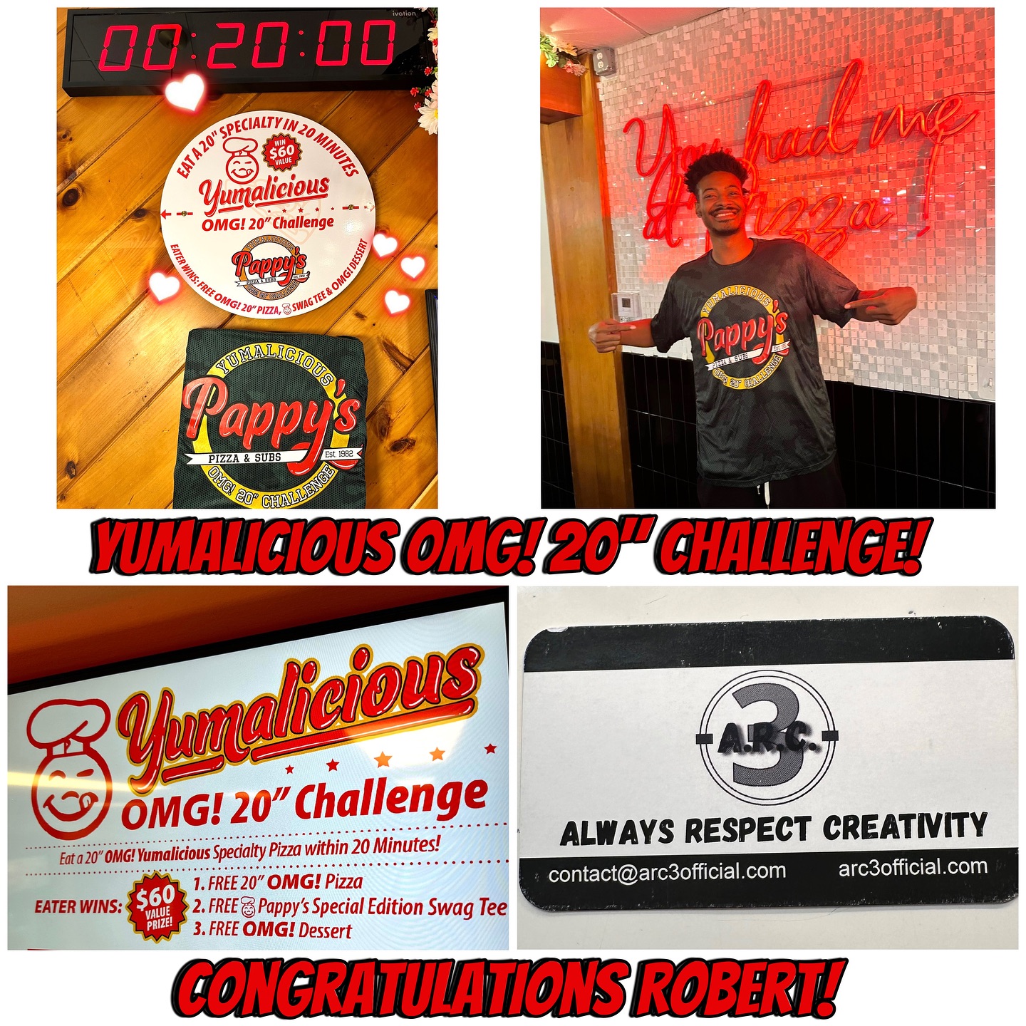 🎉🍕 Congratulations to Robert... - Pappy’s Pizza & Subs