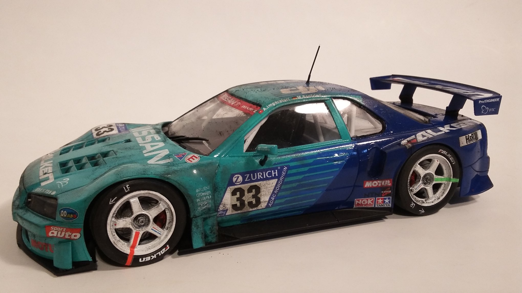 Tamiya Calsonic Skyline GT-R 2003 model build review