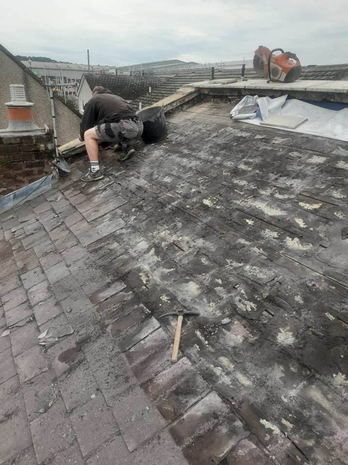 A new slate roof we... - R.J EDEN LTD Building Contractors | Facebook