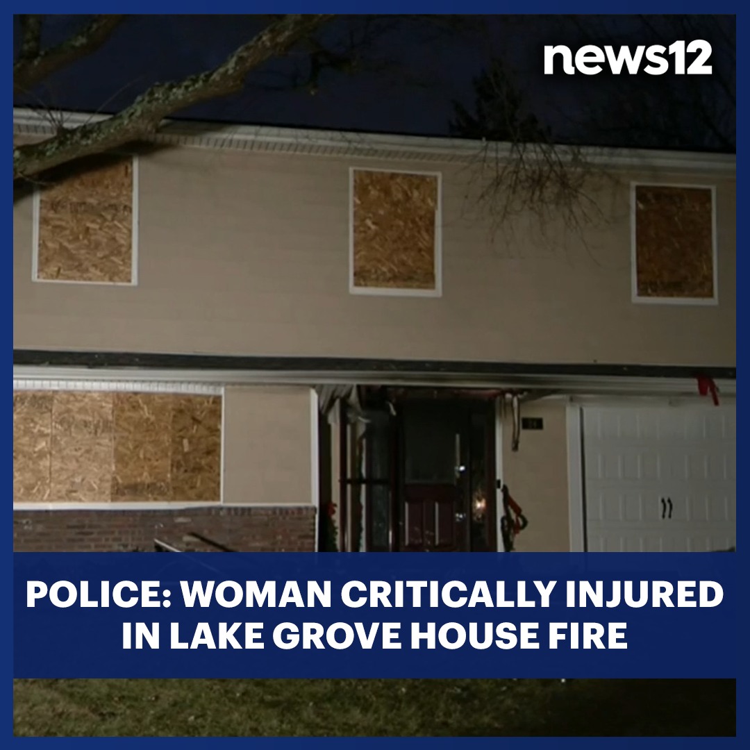 HOUSE FIRE: A woman is in critical... - News 12 Long Island