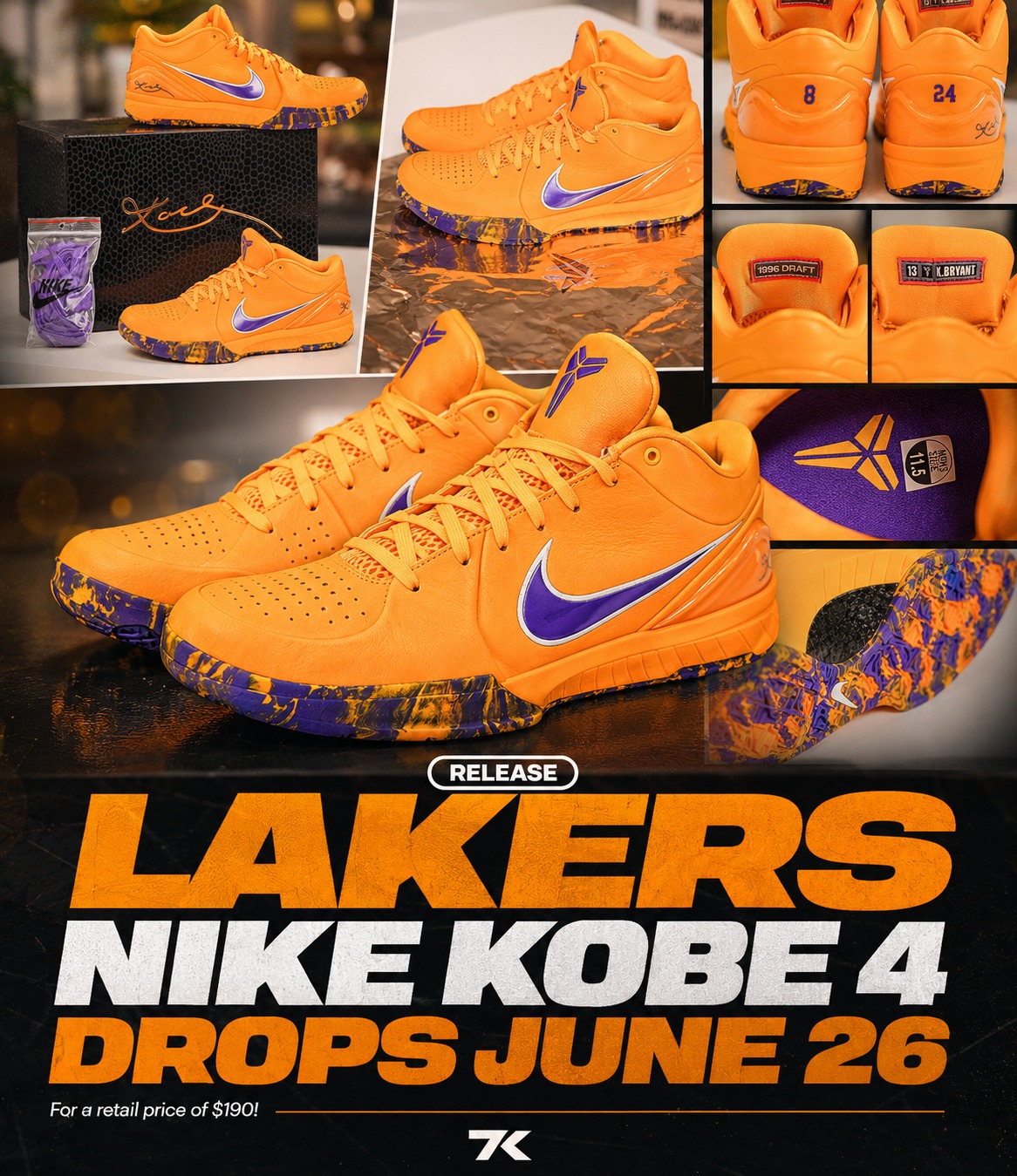 As we head into the lottery NBA picks today Nike unveils a new