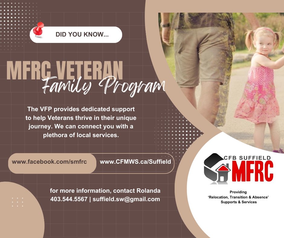 CFB Suffield Military Family Resource Centre - The MFRC’s Veteran ...