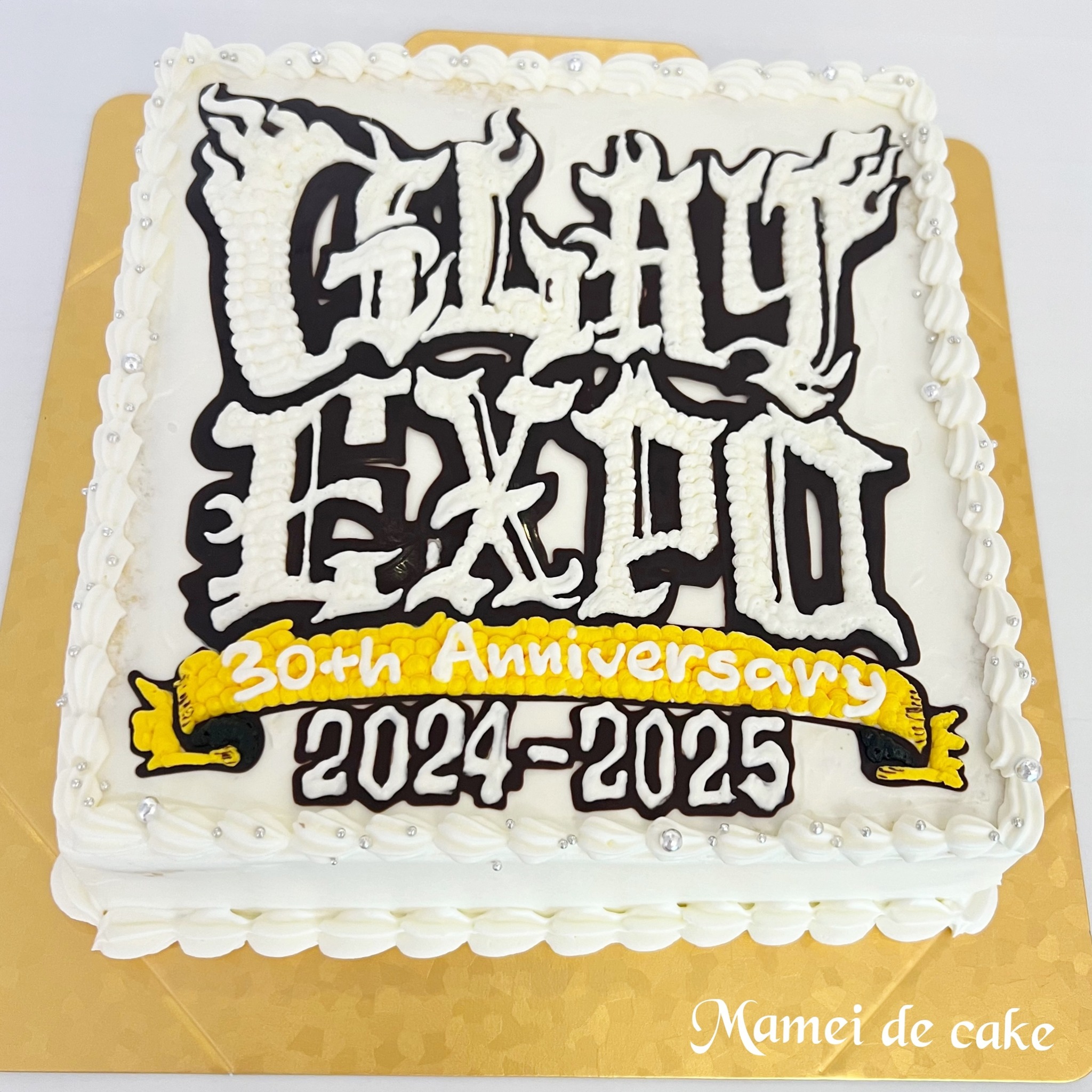 Mamei - GLAYさん♪ 30周年 おめでとうございます? #ケーキ #オーダー 
