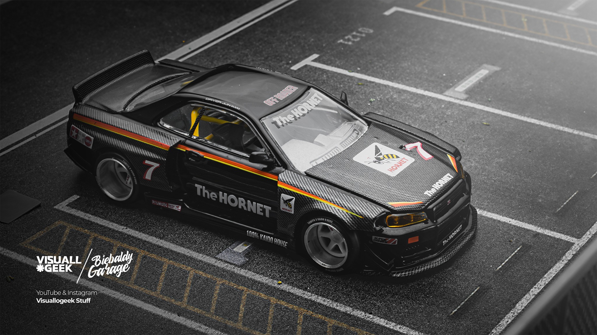 Skeleton Rexy - Kaido House Gtr-R34 (Custom)