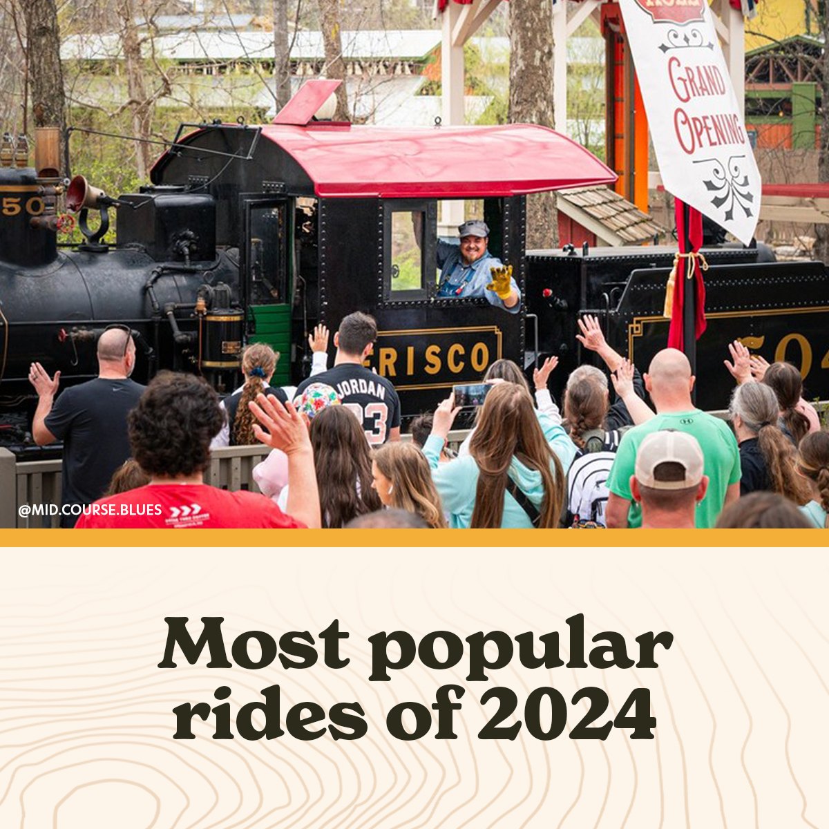 🏆 …and the LEAST popular ride of the... - Silver Dollar City