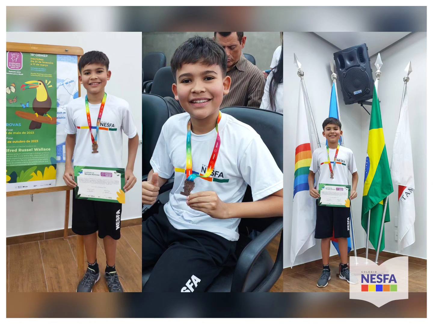 Colégio NESFA - 🥉 Arthur Madeira Gusmão Nascimento, nosso...