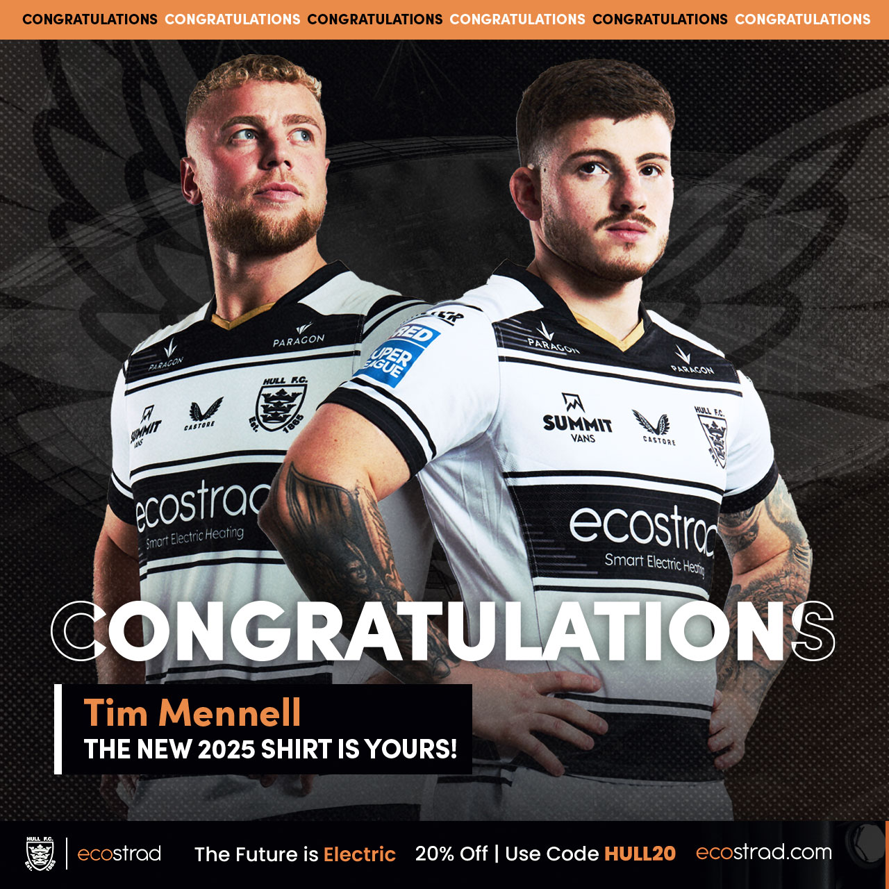 ecostrad - We Have a Winner! Congratulations to Tim... | Facebook