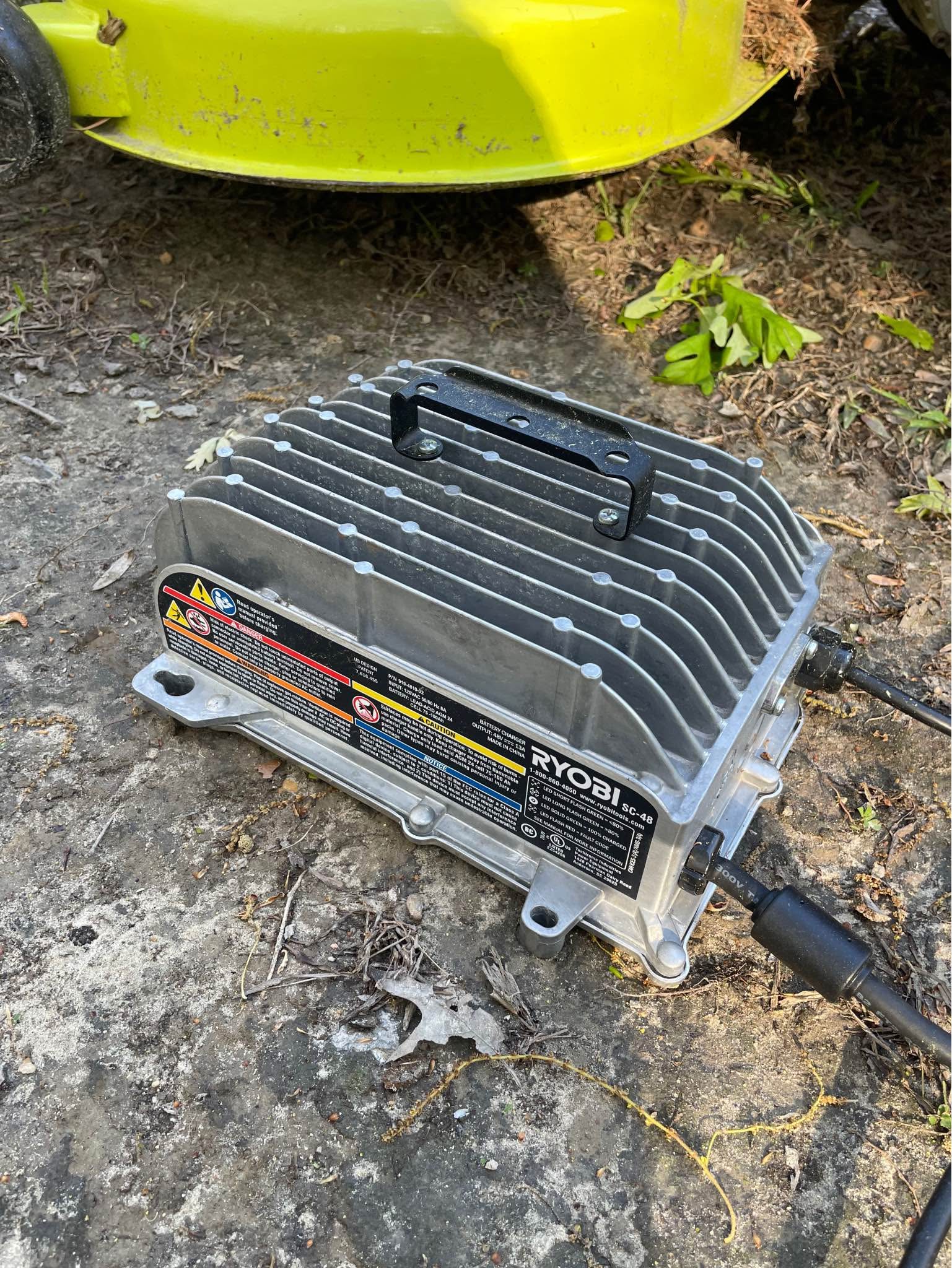 Ryobi RM480e battery powered electric riding mower - Lawn Mowers ...