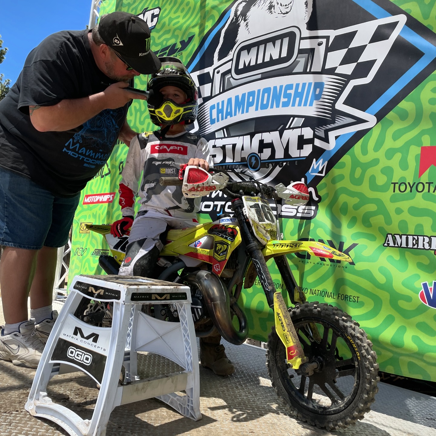 PR2 Racing - @tatebrush takes the 50cc 6-8 overall on day... | Facebook
