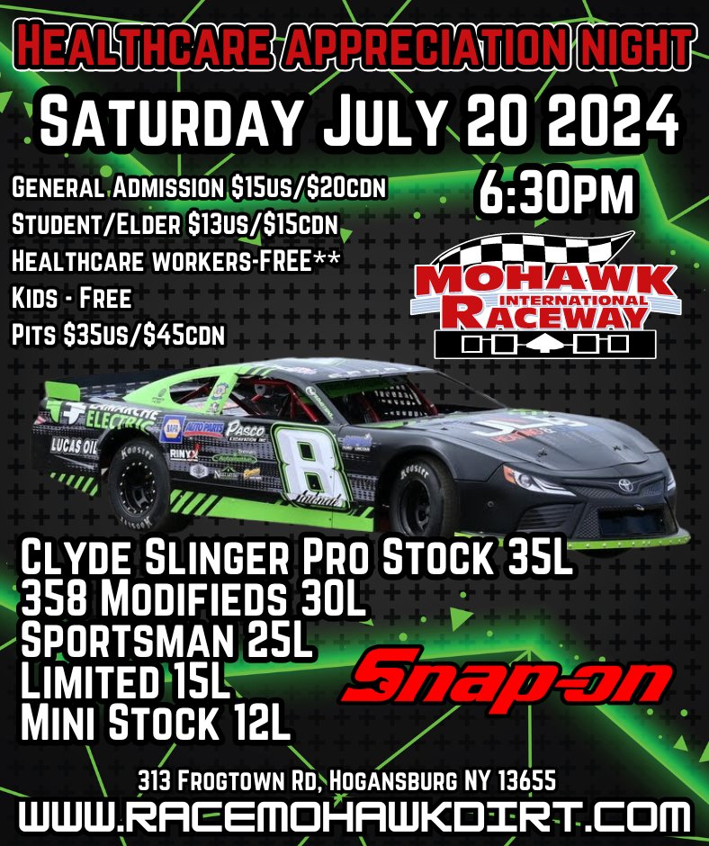 Mohawk - Snap On Tools and Corner Convenience Night 7/20/24 Mohawk ...