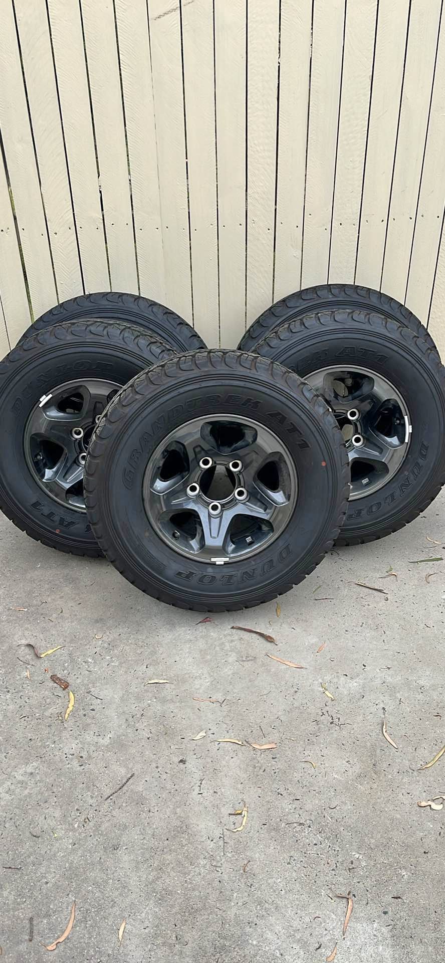 Landcruiser gxl rims and tyres - Car Wheels, Tires & Parts - Gladstone ...