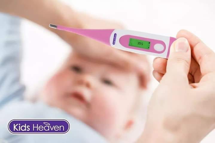 El Wissal Bebe 03 Votre Bebe A De La Fievre Pas De Panique Thermometre Pediatrique Confort De Kidsheaven A Ete Specialement Concu Pour Les Prises De Temperatures Rectales Et Axillaires Sous