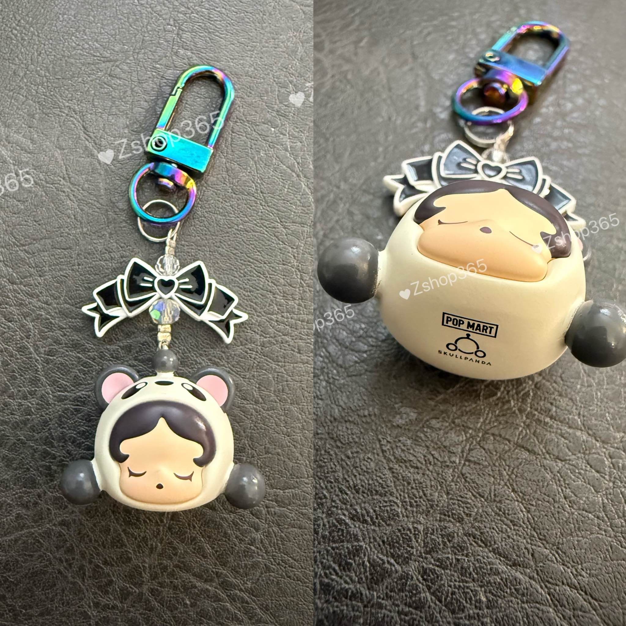 Special Popmart [Special Handmade] Popbean Skullpanda x Cheng Du 