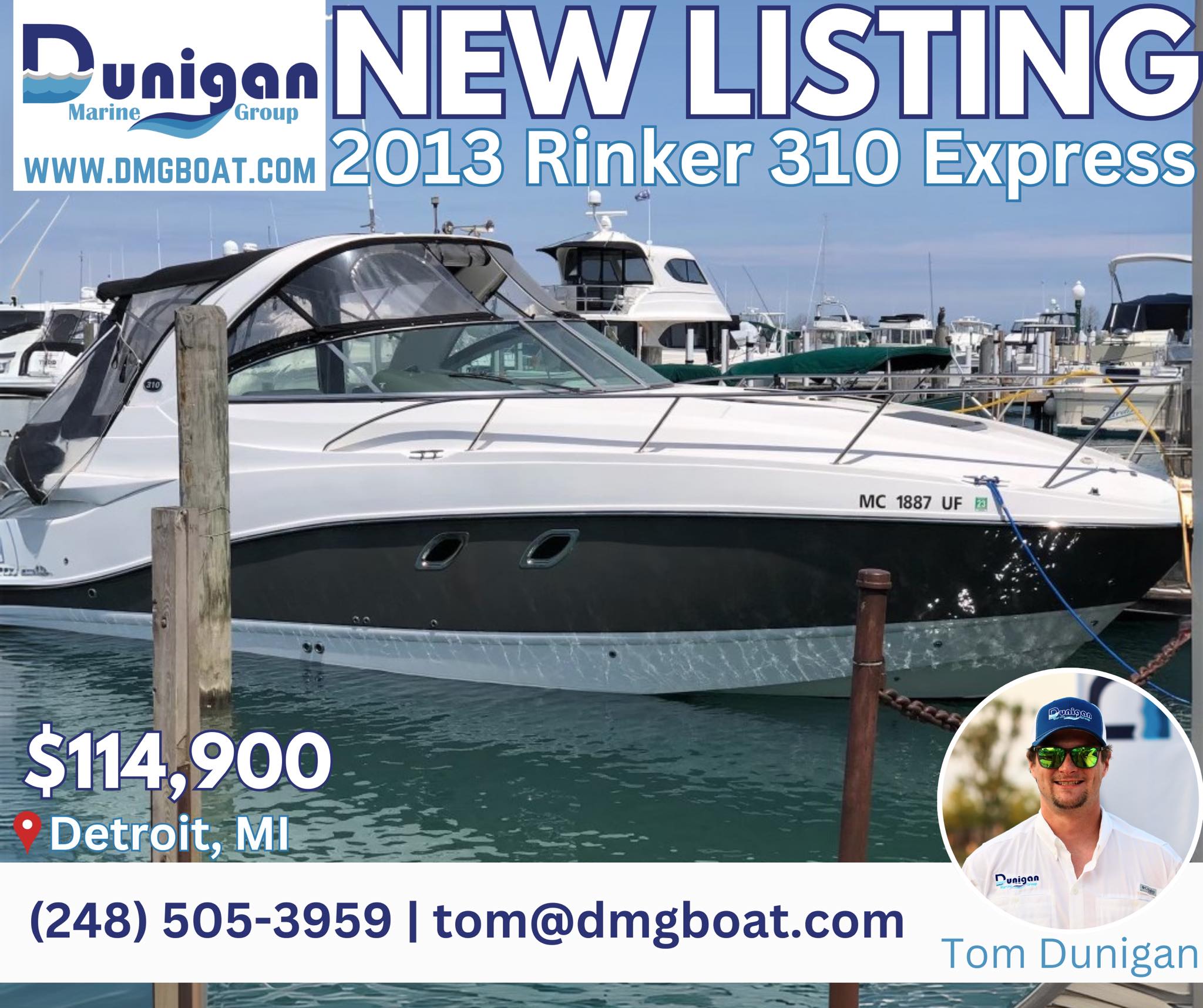 💥💥NEW LISTING💥💥 📍Detroit, MI... - Dunigan Marine Group | Facebook