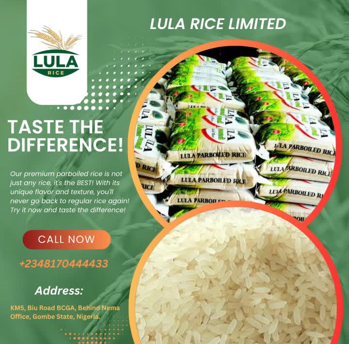 Experience the best of Nigeria with... - Lula Rice Limited | Facebook